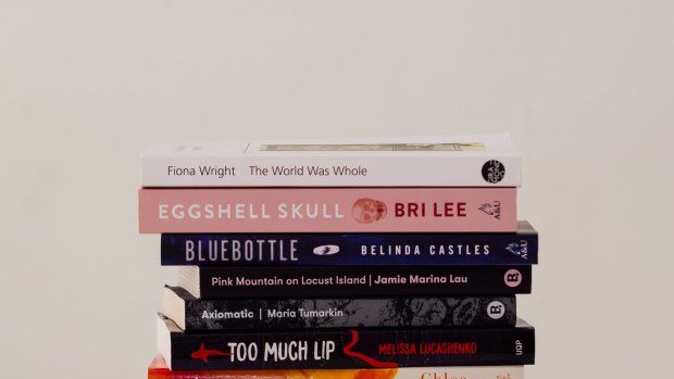 Titles from the Stella Prize longlist for 2019.