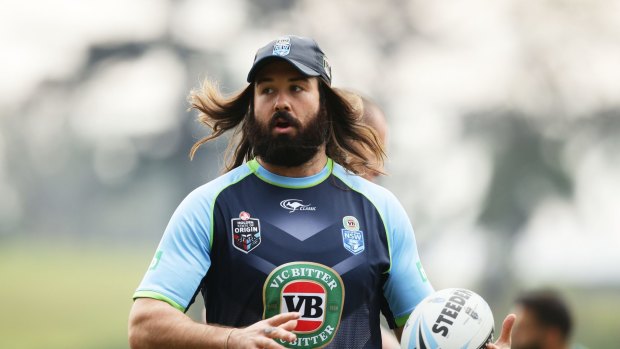 All friends: Aaron Woods says there is no animosity between the teams. 