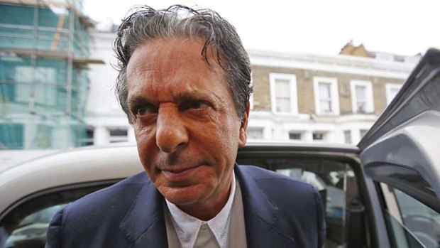Art and settlement: Charles Saatchi is conducting divorce proceedings without a lawyer.