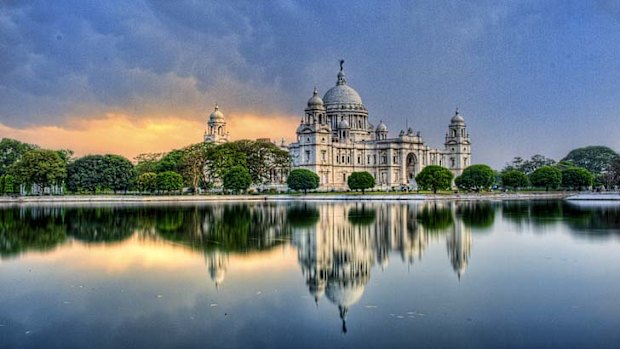 Sprawling ... Victoria Memorial Hall in Kolkata.