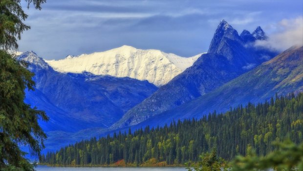 Remote wilderness: Chelatna Lake, Alaska.