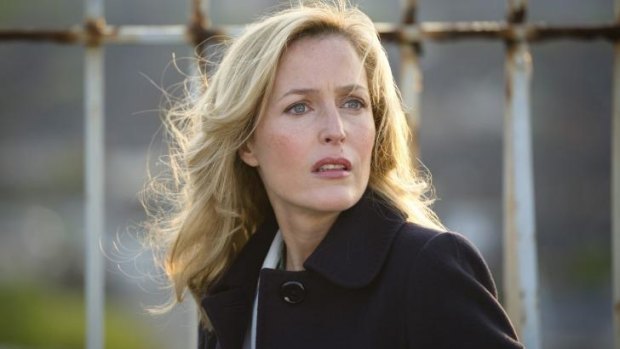 On edge: Gillian Anderson stars as a detective with as many psychological issues as her quarry in "The Fall".