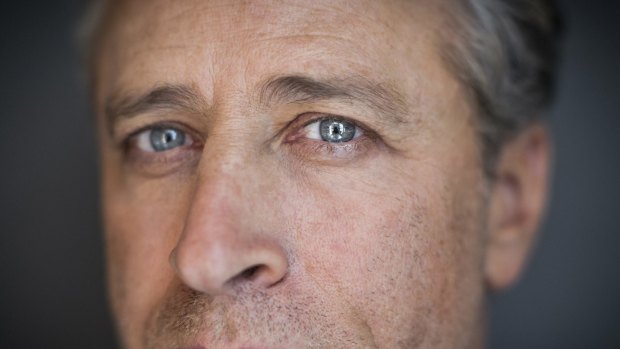 Jon Stewart, who has announced his departure from <i>The Daily Show</i>.  