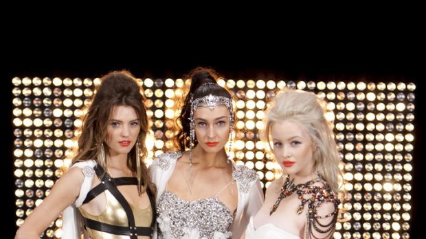Montana, Liz and Simone the Australia's Next Top Model final three.