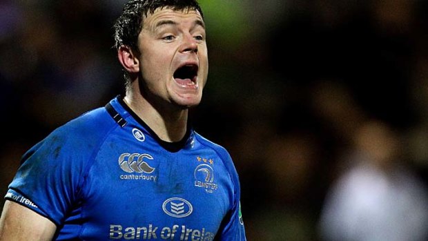 Brian O'Driscoll starred for Leinster.