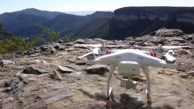 The Bushwalkers Wilderness Rescue Squad has used a drone to help search for Sevak Simonian in the rugged Kanangra-Boyd National Park.  
