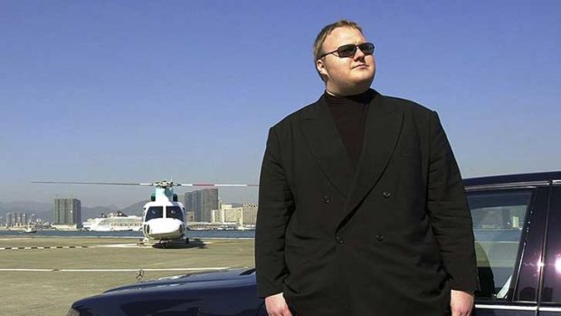 Alleged Megaupload boss Kim Dotcom.