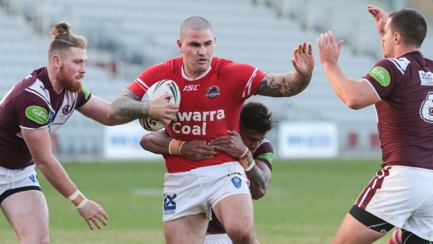 Second chance: Russell Packer playing for the Illawarra Cutters in May.