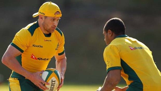 Fell out of favour with Wallabies coach Robbie Deans ... Matt Giteau.