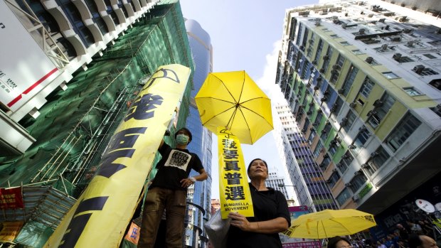 The Umbrella Revolution lasted 79 days.