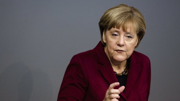 German Chancellor Angela Merkel.