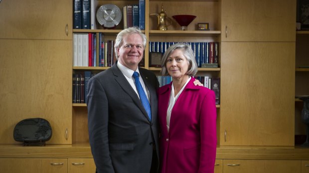 Sunday
Canberra Power Couple, Brian Schmidt and Jenny Gordon
The Canberra Times
Date: 19 May 2016
Photo Jay Cronan