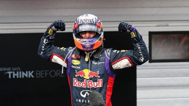'I was just as hungry for this second one and it feels just as good.': Daniel Ricciardo.