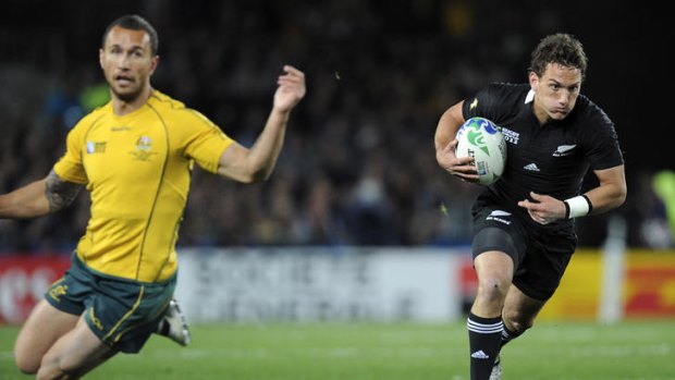 Quade Cooper ... struggled with his defending and was dominated by Aaron Cruden.