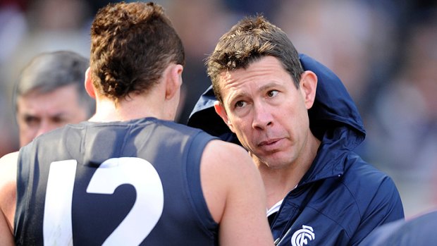 Brett Ratten's new contract with Carlton includes 'no get-out clauses for either party'.