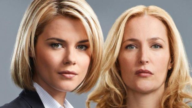 Career crisis: Rachael Taylor and Gillian Anderson in Crisis.