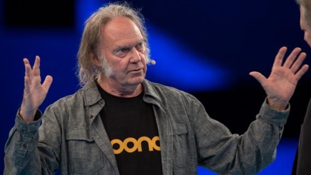 Too far apart man: Neil Young doesn't want Donald Trump using his music.