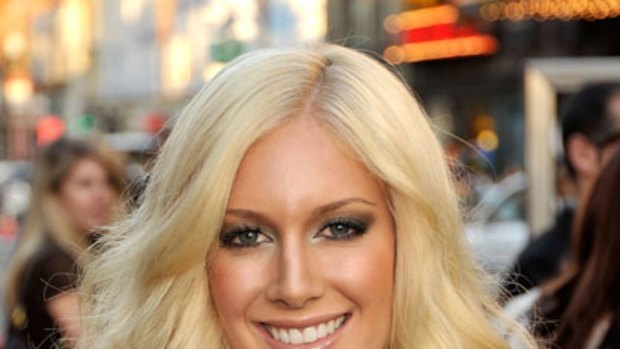 Homeless ... tax bill pushes Heidi Montag into bankruptcy.