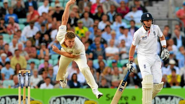 Test tyro James Faulkner has signalled a more aggressive intent from Australia.