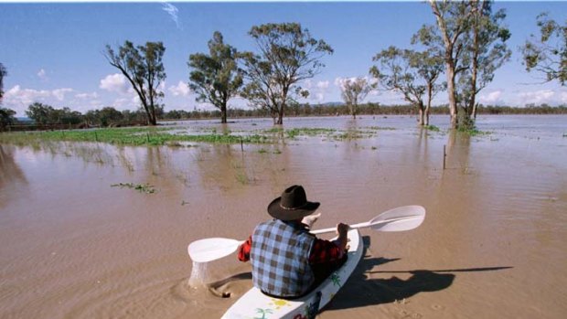 Get ready ... a British scientist has warned Australia can expect more floods.
