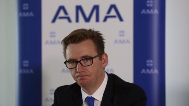 "You're better off dealing with it early": Australian Medical Association president Associate Professor Brian Owler.