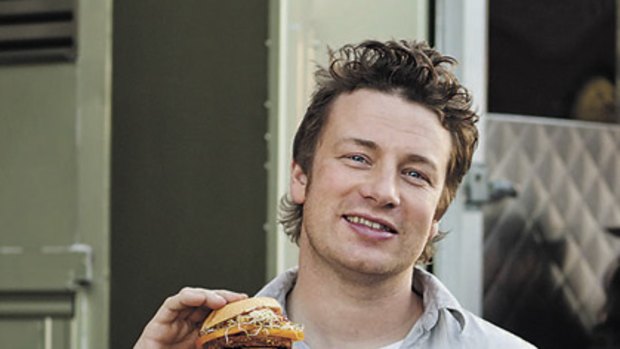 Here to help ... Jamie Oliver aiming to teach Australians how to cook healthy meals.