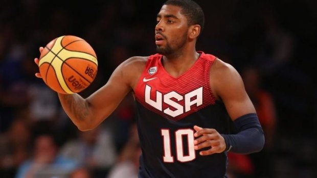 Australian-born Kyrie Irivng will line-up for the US.