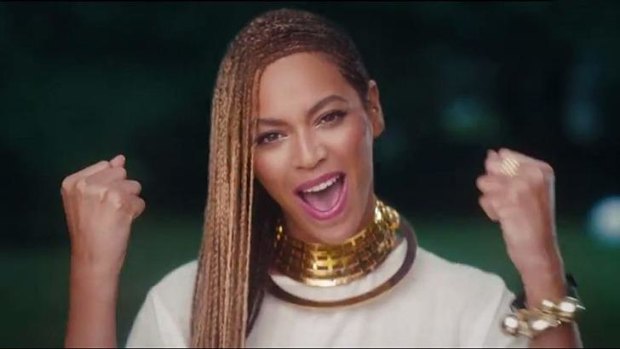 Destiny's Child ... Beyonce in Michelle Williams' new video.