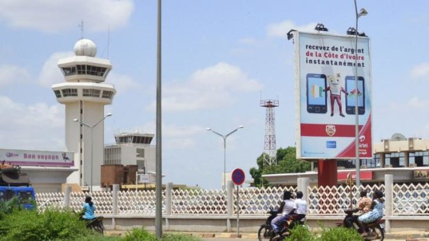 Ouagadougou airport in Burkina Faso, where the ill-fated flight departed from.