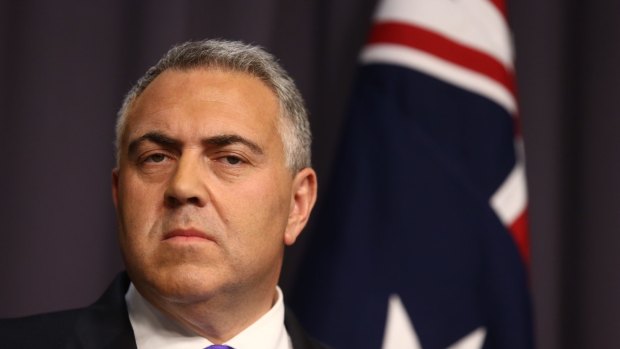 Refusing to apologise: Treasurer Joe Hockey.