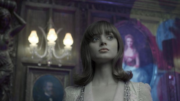 Bella Heathcote is the object of Johnny Depp's affections in <i>Dark Shadows</i>.