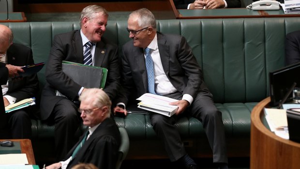 Ian Macfarlane, left, and Malcolm Turnbull have been close personal friends.