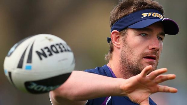 Anthony Quinn re-joins the Newcastle Knights after a stint at the Melbourne Storm.