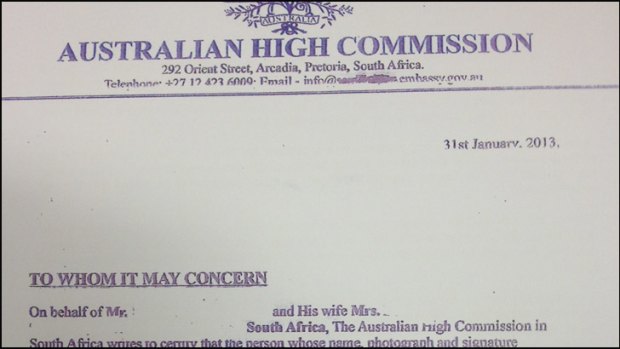 A pretty genuine-looking fraudulent document used by scammers to try and sell Perth properties without the owners' consent.