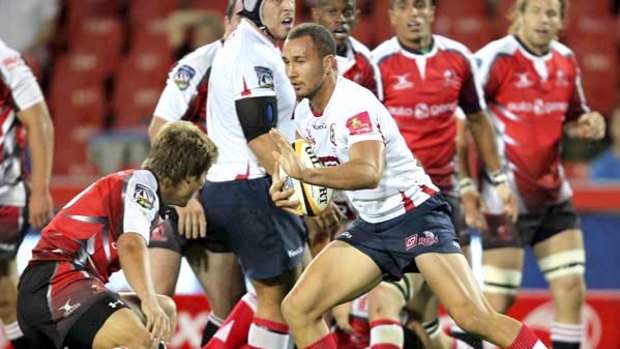 Dazzling again . . . Quade Cooper has inspired the Reds to another big victory.