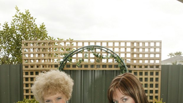 Jane Turner and Gina Riley in Kath and Kim. 