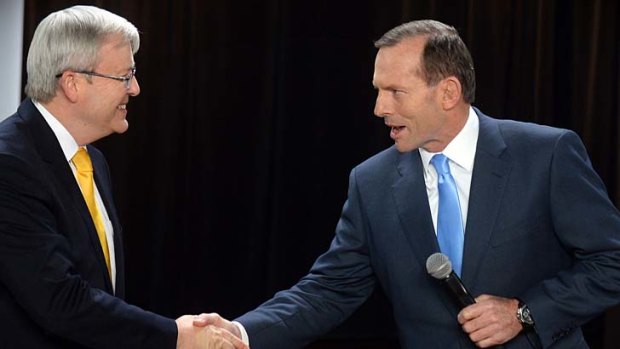 Paid parental leave: A recent arrival to federal policy for Kevin Rudd and Tony Abbott.