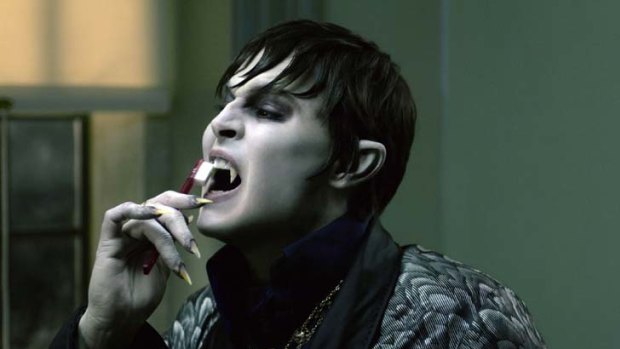 Fangs but no thanks &#8230; Johnny Depp doesn't nail it as vampire Barnabas Collins.