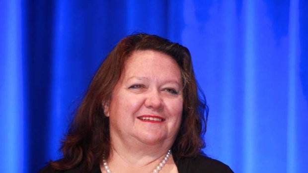 Increased her hold ... Gina Rinehart now owns more than 15 per cent of Fairfax Media.