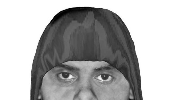 A police composite image of the suspect.