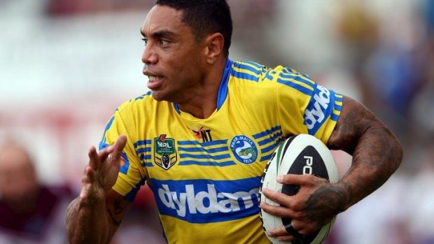 On the move: Willie Tonga.