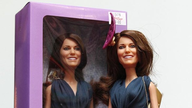 A limited edition 'Princess Catherine Engagement Doll' has been launched in London.
