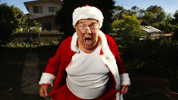 Part time Santa Ted Carver is not happy with Centrelink.