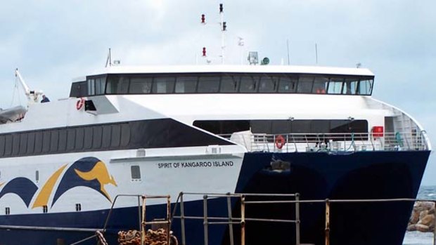 The most expensive short ferry trip in Australia? The Sealink ferry to Kangaroo Island.