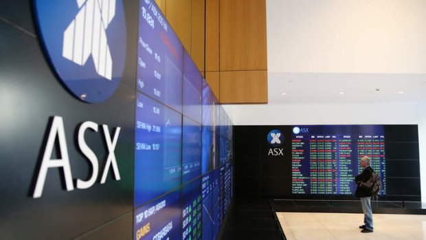 The Australian Securities Exchange in Sydney.