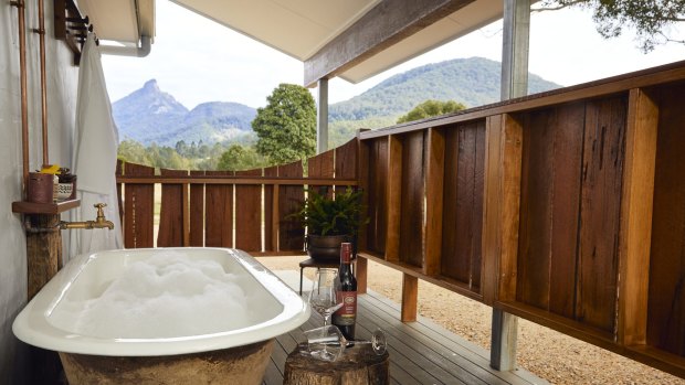 Soak in the views from this outdoor tub after exploring the Tweed's trove of galleries, cafes, museums and beaches.