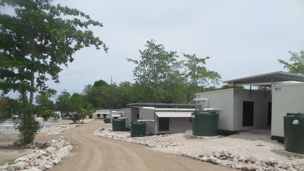 The detention centre on Nauru.