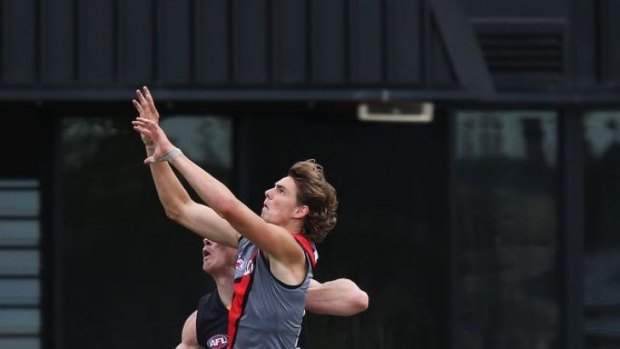 Joe Daniher will fly high in the ruck as well as in the forward line.