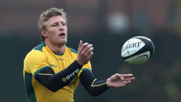 Hoping to be a more established member of the Wallabies squad ... Turner.