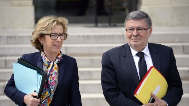 New bill: Higher Education Minister Genevieve Fioraso, left.